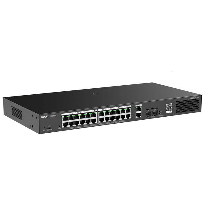 Ruijie Networks RG-ES228GS-P Switch di rete Gestito Gigabit Ethernet 26 porte RJ45 2 SFP PoE+ Budget 370W colore Nero