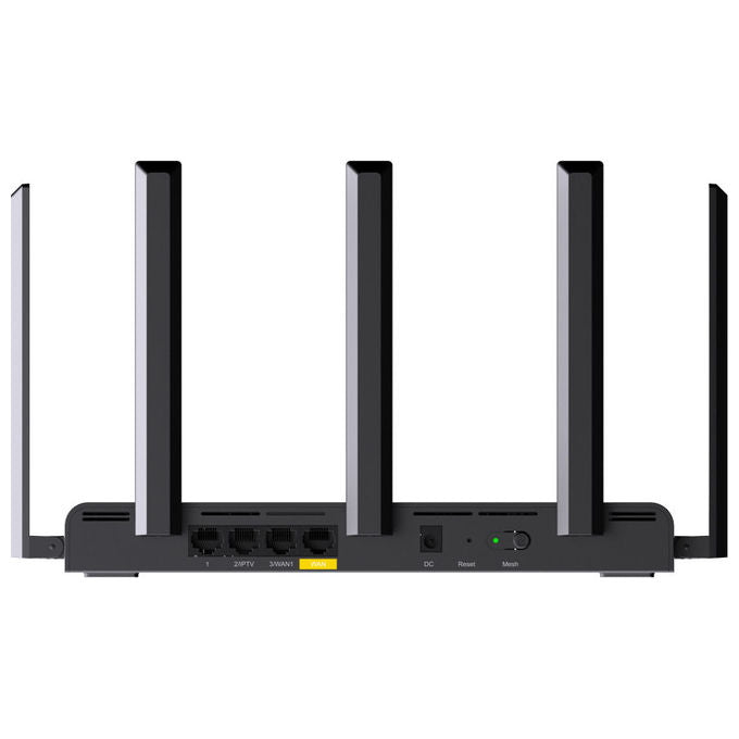 Ruijie Networks RG-EW3000GX PRO Router Wi-Fi 6 AX3000 Dual Band 2.4 5 GHz Gigabit Mesh Gaming colore Nero