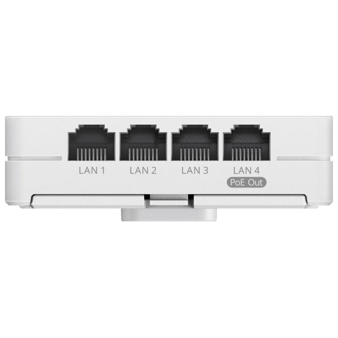 Ruijie Networks RG-RAP72-WALL Punto Accesso Wi-Fi 7 Dual Band 3570 Mbps 4 Porte LAN PoE+ colore Bianco