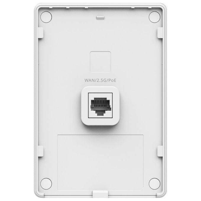 Ruijie Networks RG-RAP72-WALL Punto Accesso Wi-Fi 7 Dual Band 3570 Mbps 4 Porte LAN PoE+ colore Bianco