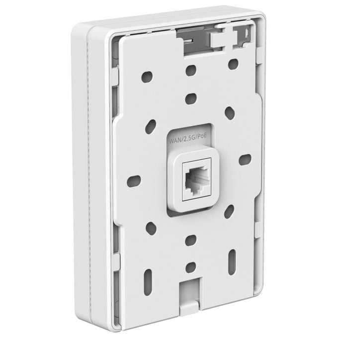Ruijie Networks RG-RAP72-WALL Punto Accesso Wi-Fi 7 Dual Band 3570 Mbps 4 Porte LAN PoE+ colore Bianco