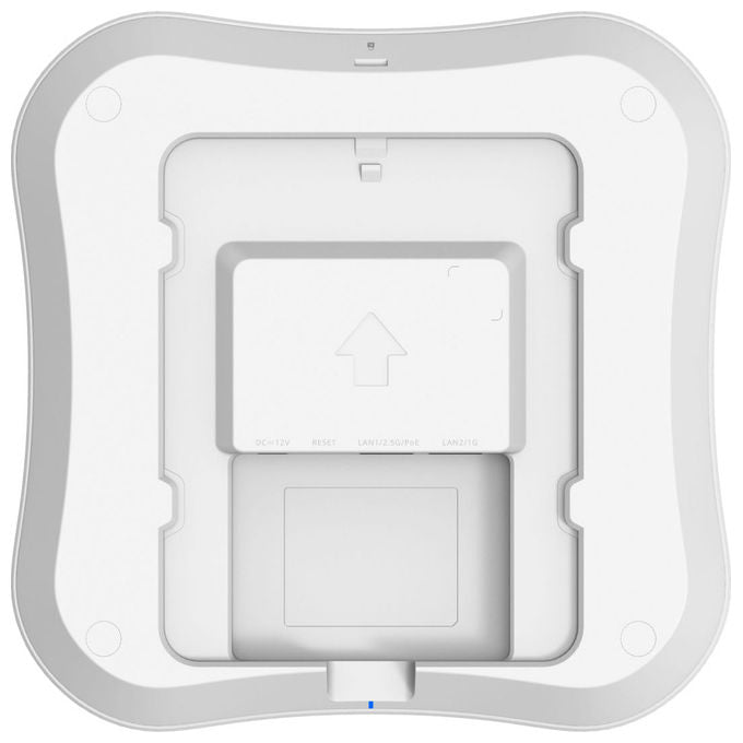 Ruijie Networks RG-RAP72PRO Punto Accesso WLAN Wi-Fi 7 Velocita' fino a 5011 Mbit-s con Multi User MIMO e Power over Ethernet (PoE) colore Bianco