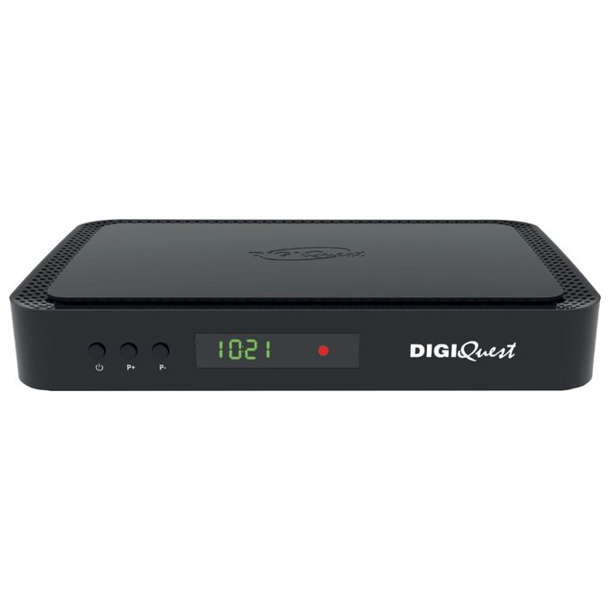 Digiquest RICD1251 Q99 Decoder Combo Tivu'sat 4K DVB-S2 DVB-T2 HEVC Main 10 HbbTV Doppio Tuner PVR Smartcard inclusa