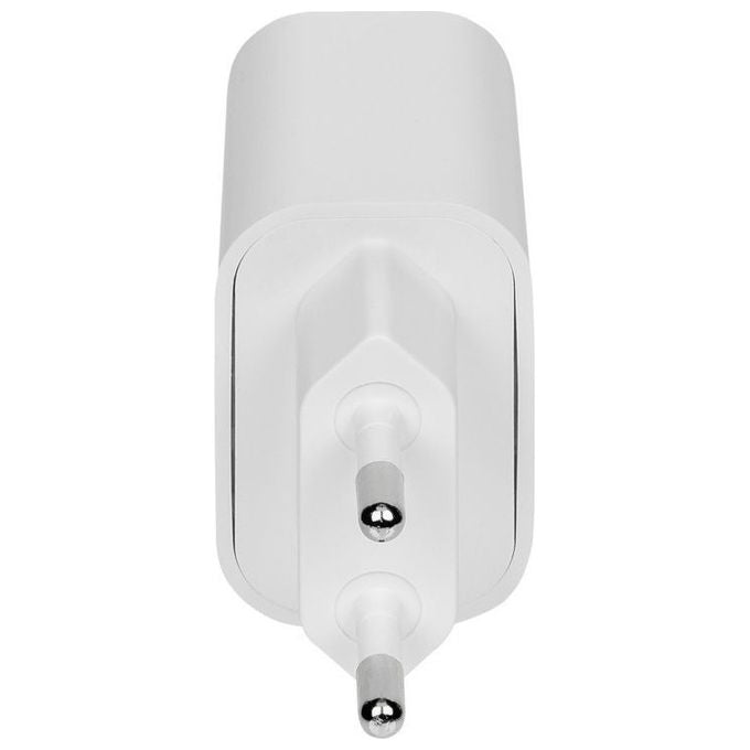 Rivacase PS4101 W00 Caricatore da muro USB-C 20W Power Delivery 3.0 QC 3.0 spina EU colore Bianco