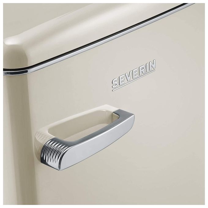 Severin RKS8833 Frigorifero Monoporta Retro' 108 L 89 cm Classe D 37 dB Congelatore 13 L colore Crema