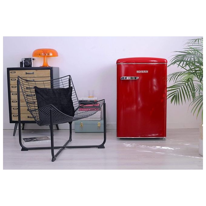 Severin RKS8833 Frigorifero Monoporta Retro' 108 L 89 cm Classe D 37 dB Congelatore 13 L colore Crema