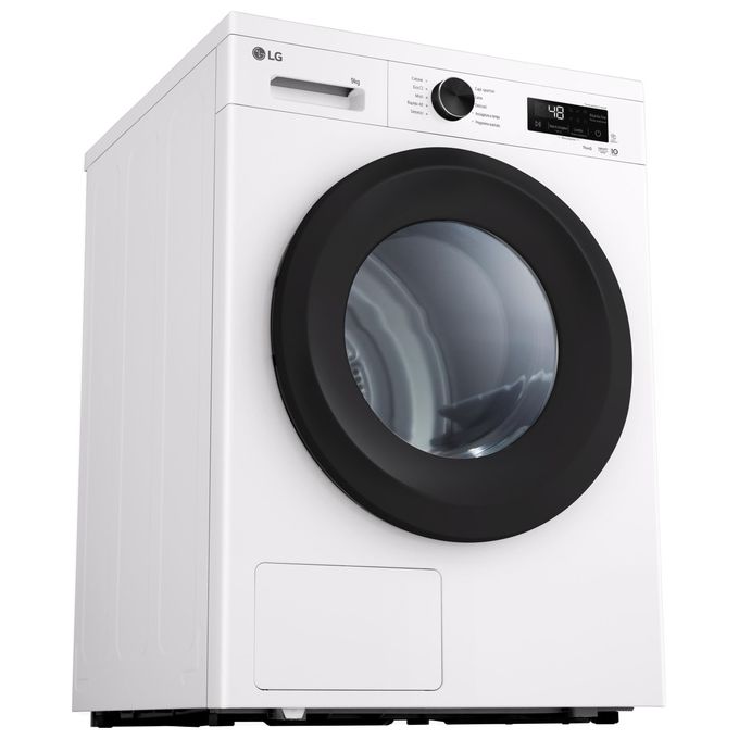 LG RNX1009NWK Serie X1 Asciugatrice Pompa di Calore 9 Kg Classe C Condensatore Autopulente Wi-Fi Sensore Umidita' (85x60x66 cm) colore Bianco