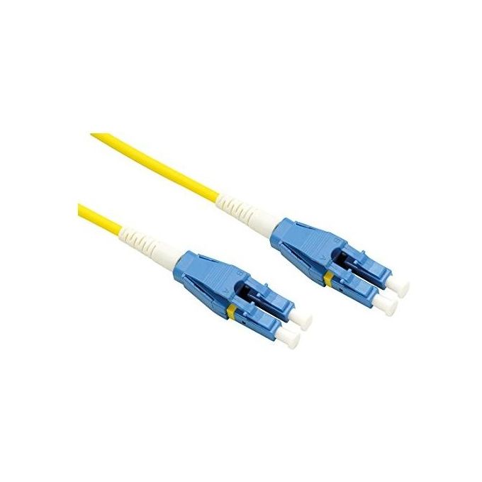 Roline 21.15.8786 Cavo Fibra Ottica OS2 Duplex Single Mode 9-125 µm LC LC LSOH 15 m colore Giallo