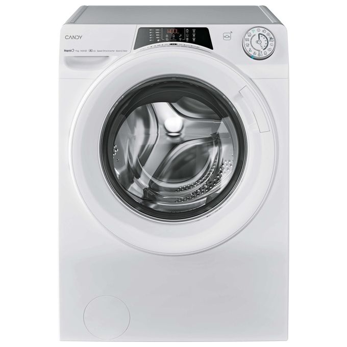 Candy RO494DWM12-1-S Lavatrice 9 Kg 1400 Giri Classe A hOn Wi-Fi Libera Installazione Bianco