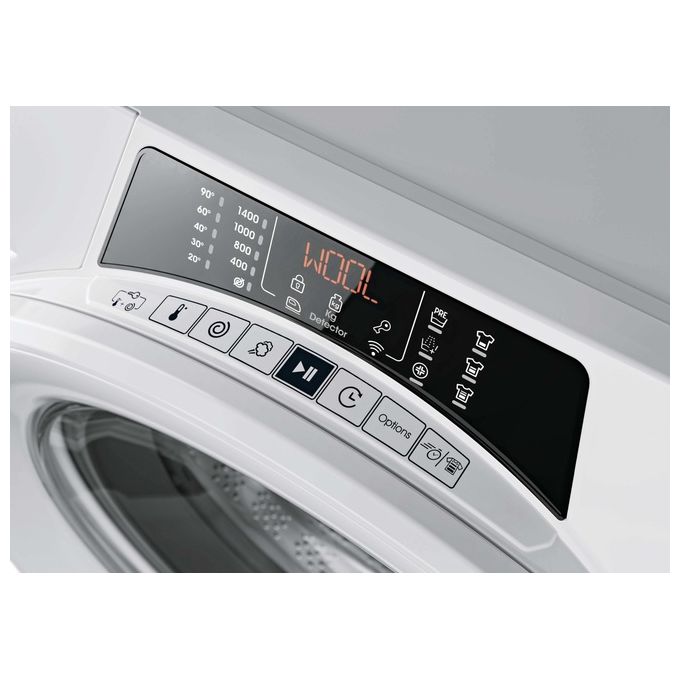 Candy RO494DWM12-1-S Lavatrice 9 Kg 1400 Giri Classe A hOn Wi-Fi Libera Installazione Bianco