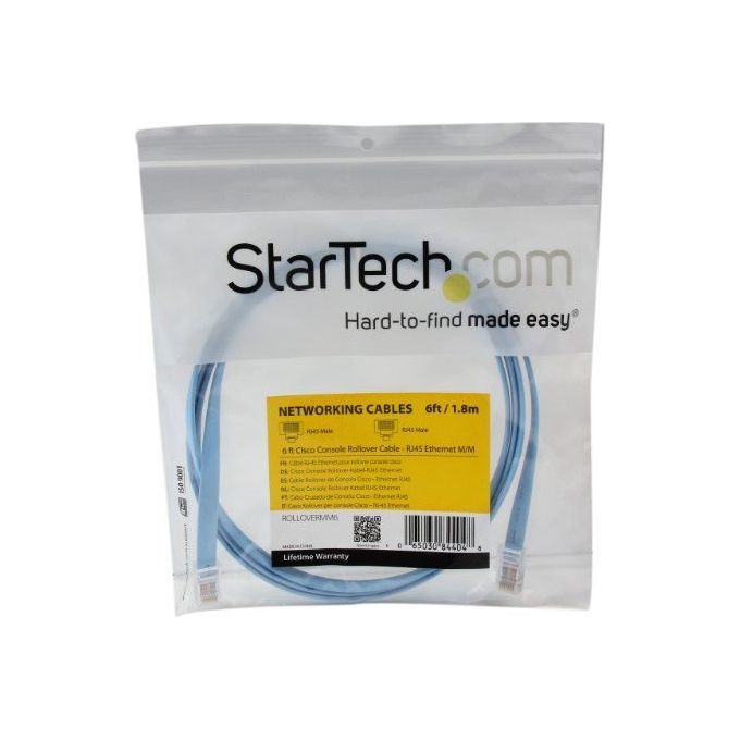 StarTech Cavo rollover-console Cisco 1,8 m - Ethernet RJ45 M-M