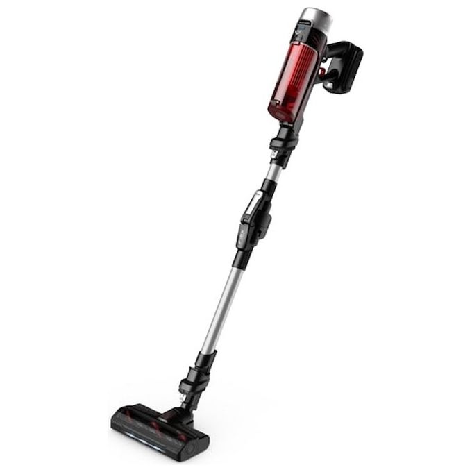 Rowenta RH2077WO X-Force Flex 9.60 Aspirapolvere Senza Filo Ciclonico 0.4 L 100 W 45 min 83 dB colore Nero Rosso