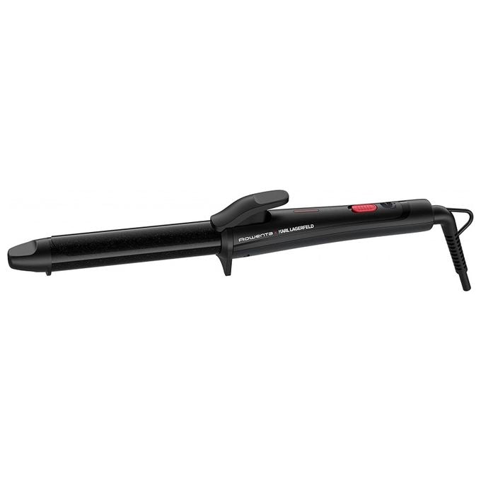 Rowenta CF321L X Karl Lagerfeld Arricciacapelli 25 mm 47 W Ceramica Tormalina 200°C colore Nero Rosso