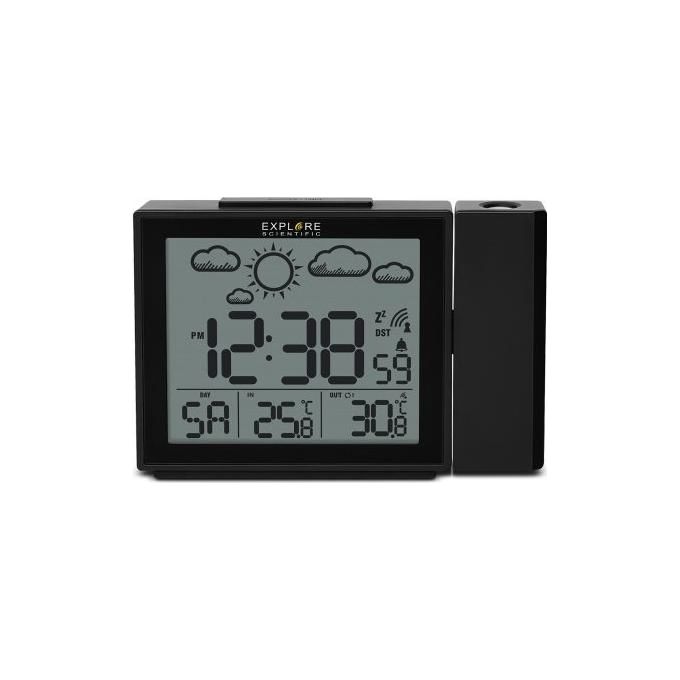Oregon Scientific RPW3009 Orologio a Proiezione Radiocontrollato con Sveglia e Visualizzazione Ora