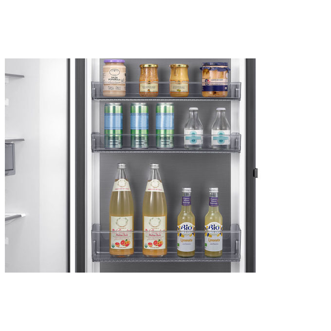 Samsung RR70H39CCTEF Frigorifero Monoporta SpaceMax 387 L 185 cm Classe C 35 dB Total No Frost Wi-Fi colore Metal Inox