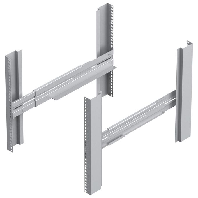 Conceptronic RRK02, Kit Montaggio Rack 2U, Grigio, Montaggio a Rack