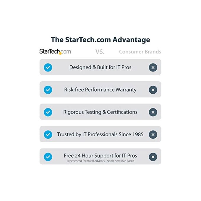 StarTech.com Cavo Usb-C a Lightning da 1mt Certificato Mfi Nero