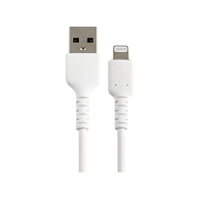 StarTech.com RUSBLTMM30CMW Cavo per iPhone Bianco 03mt Usb a Lightning