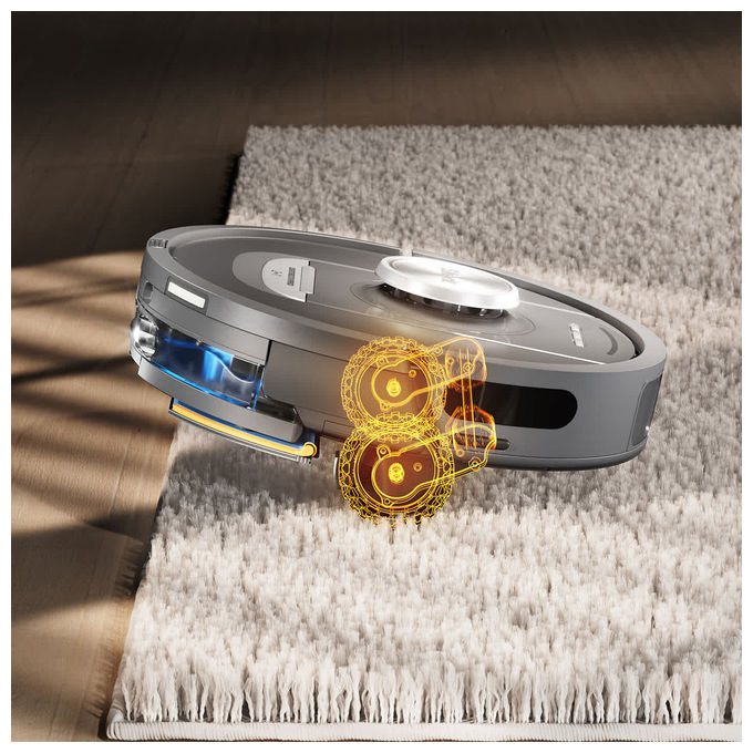 Shark RV2800YEEU Robot aspirapolvere LiDAR 0,3 L autonomia 110 min colore Nero Argento