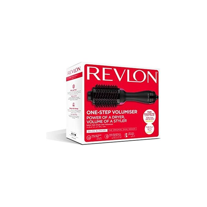 Revlon RVDR5222E One-Step Asciugacapelli Volumizzante 1100W Ionico Ceramica 2 velocita' 3 temperature colore Nero Rosa