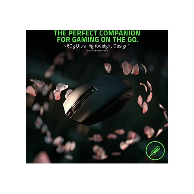 Razer RZ01-03730100-R3G1 Orochi V2 Mouse Gaming Wireless Ottico 18000 DPI 6 Pulsanti Programmabili Peso 60 g colore Nero