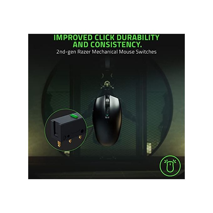 Razer RZ01-03730100-R3G1 Orochi V2 Mouse Gaming Wireless Ottico 18000 DPI 6 Pulsanti Programmabili Peso 60 g colore Nero