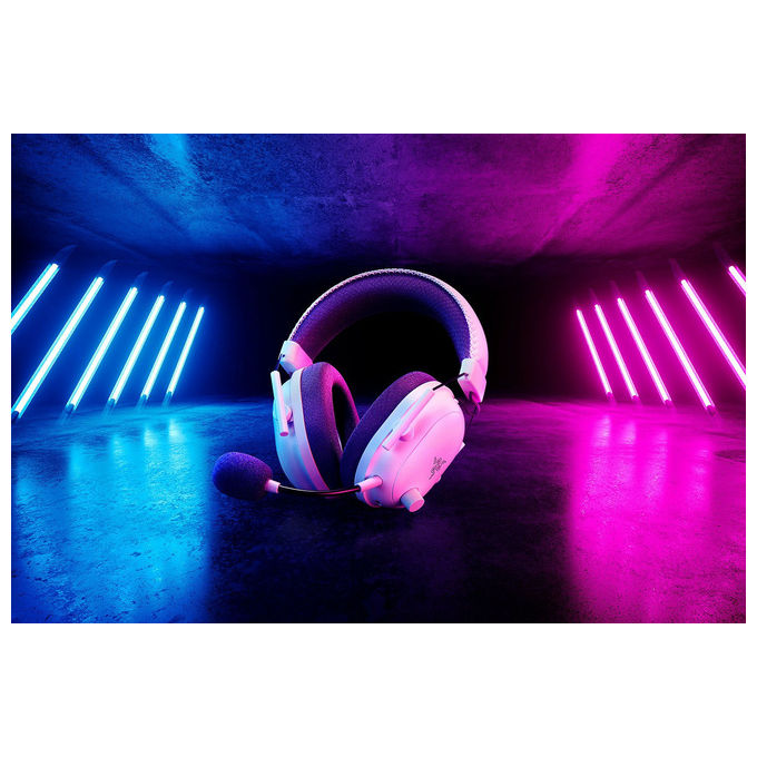 Razer RZ04-04530400-R3M1 BlackShark V2 Pro Auricolare Wireless Gaming con Microfono a Asta Frequenza 12 - 28000 Hz Bluetooth colore Bianco