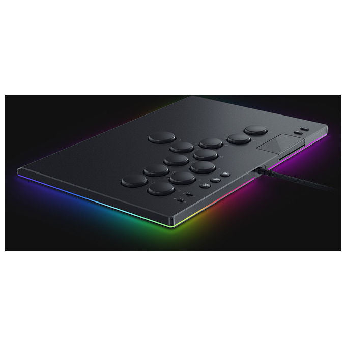 Razer RZ06-05020100 Kitsune Controller Arcade Ottico Pulsanti a Profilo Basso Razer Chroma Lighting 3,1 m PC PS5 colore Nero