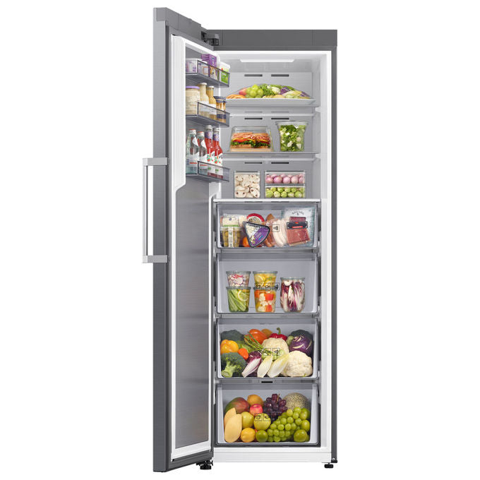 Samsung RZ70H32HDTEF RZ75 Congelatore Verticale 323 L 185.8 cm Classe D 36 dB No Frost+ colore Inox