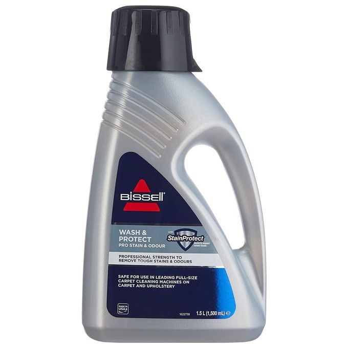 Bissell 1089N Wash and Protect Pro Detergente per Tappeti e Imbottiture Formula 2 in 1 StainProtect 1.5 L
