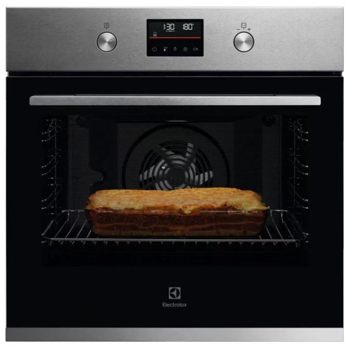 Electrolux forno da incasso KOFFP46X2, 72 litri, pulizia pirolitica, classe A++, acciaio inox, touch, 3490 W