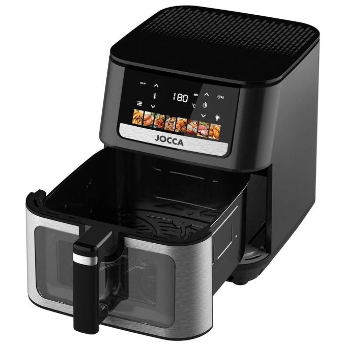 Jocca 2947 Friggitrice ad aria 9 L 2200 W 8 Programmi Display Touch LED colore Nero
