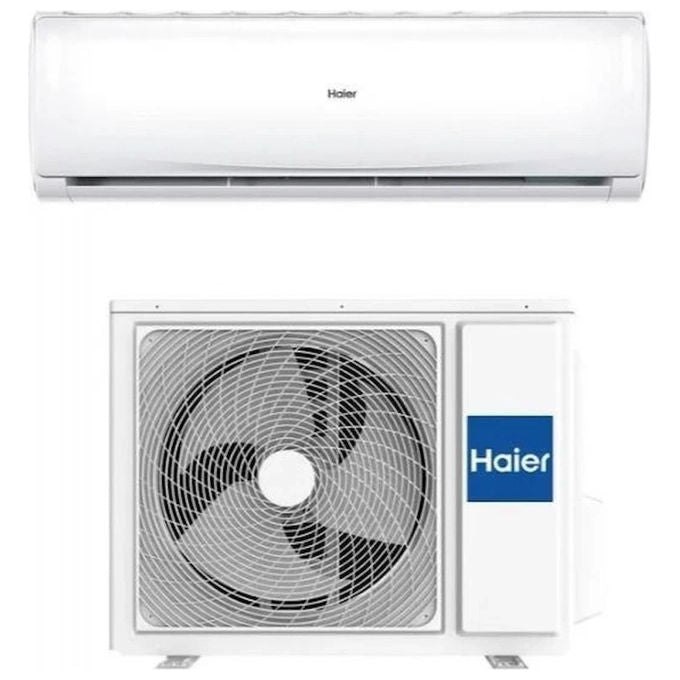 Haier H1U12FAA Flair KIT Mono Condizionatore fisso Monosplit Inverter 12000 BTU Classe A+++ A++ R32 WiFi Rumorosita' 20 dB colore Bianco