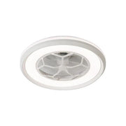 Perenz Ventilatore da Soffitto Bianco con Telecomando LED 44W Funzione Estate-Inverno 50 cm