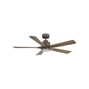 Perenz ventilatore da soffitto 7145 GR IR, con telecomando, diametro 132 cm, grigio, design moderno, per uso interno