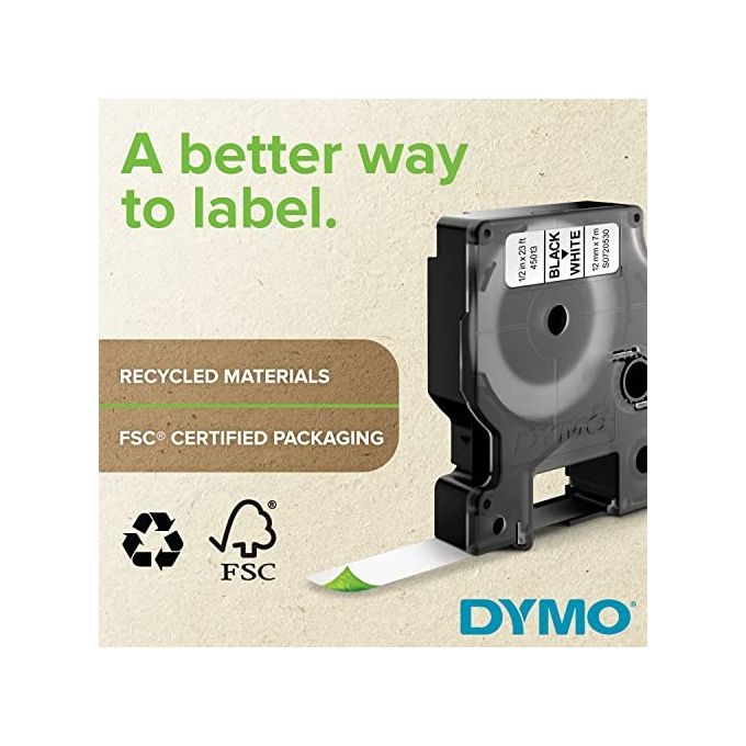 Dymo Cf 5 nastri Da 12mmx1.5m Termo-restring