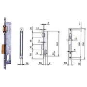 Iseo 7521510 Serr Prof.fr 16 S-cil E15