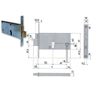 Cisa 44360-80-0 Serr Infil Cil Sag F16