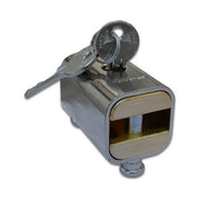 Viro 4230 Lucchetto Blindato per Catena Asta Anti-taglio 65 mm Cilindro 5 Pistoncini 3 Chiavi