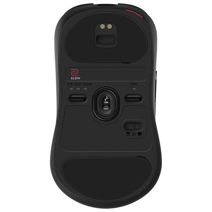 BenQ S2-DW Mouse Gaming Wireless 4K Simmetrico 65g Sensore 3950 Polling Rate 4K Ricevitore 4K Migliorato Plug and Play colore Nero