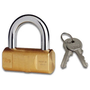 Viro 103 Serie 100 Lucchetto Cilindrico Ottone Massiccio Arco Acciaio 60 mm 2 Chiavi colore Oro
