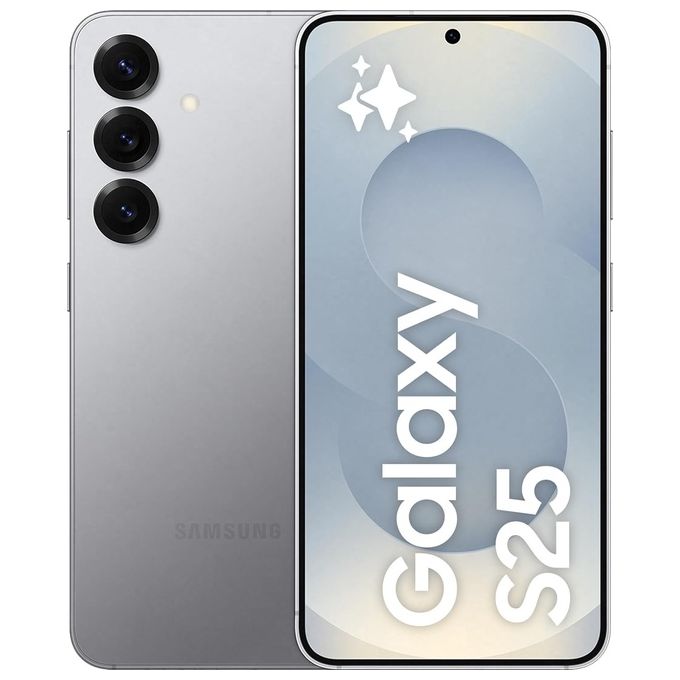 Samsung SM-S931BZSDEEE Galaxy S25 Enterprise Edition Smartphone 6'' Dynamic AMOLED 2X 120 Hz 12 GB RAM 128 GB 5G Android 15 colore Silver Shadow