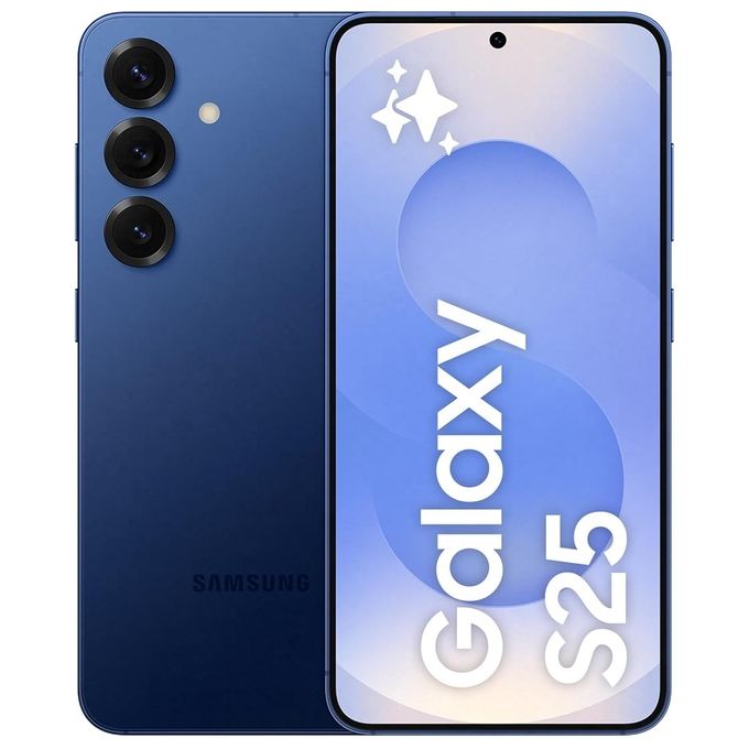Samsung SM-G998B Galaxy S25 Smartphone 5G 12 GB RAM 512 GB Display 6'' 120 Hz HDR10+ Android 15 colore Blu Navy