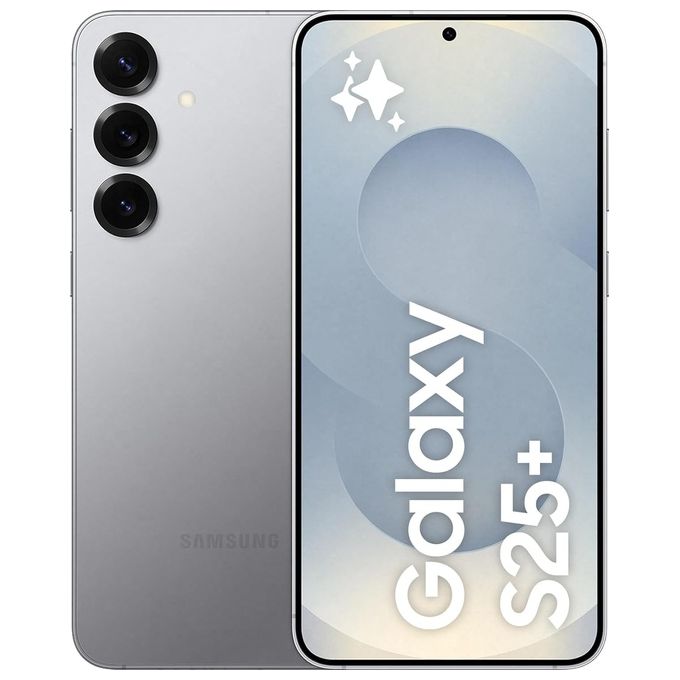 Samsung 8806095857589 Galaxy S25+ Telefono Cellulare 512GB colore Silver Shadow