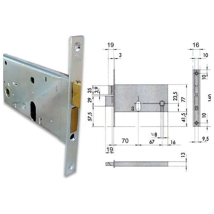 Cisa 44460-90-0 Serr Infil Cil Oval F16
