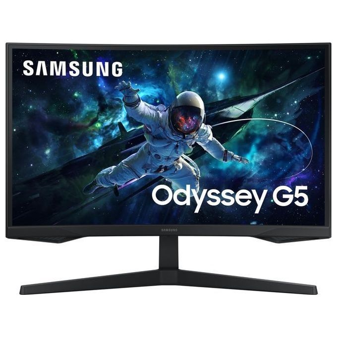 Samsung S27FG702EU Odyssey G7 Monitor Gaming 27'' IPS 4K UHD 3840x2160 360Hz 1ms HDR10+ G-Sync FreeSync Premium colore Nero