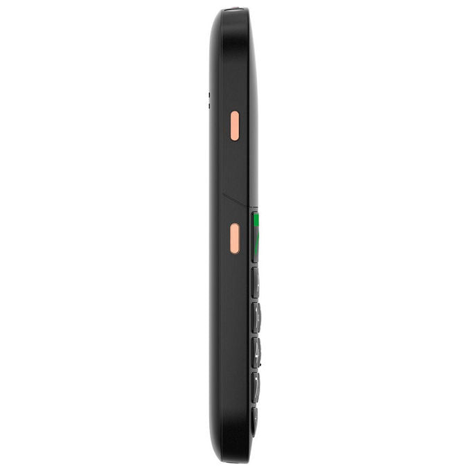 Gigaset S30853-H1234-R101 GL695 Telefono per Anziani 4G LTE Tasti Grandi Display 2.31'' Batteria 1400 mAh colore Nero