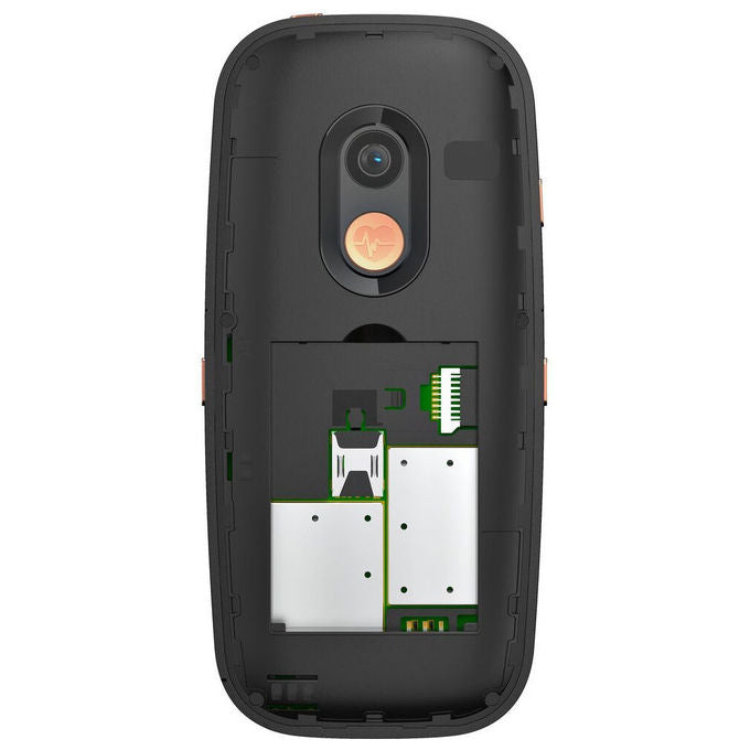 Gigaset S30853-H1234-R101 GL695 Telefono per Anziani 4G LTE Tasti Grandi Display 2.31'' Batteria 1400 mAh colore Nero