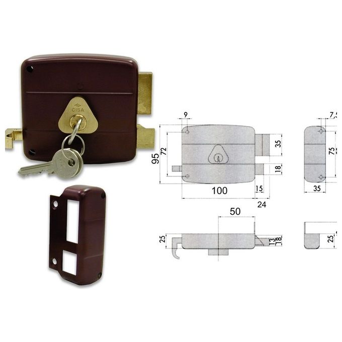 Cisa 50121-60-2 Serr Appl Cil Fisso Sx