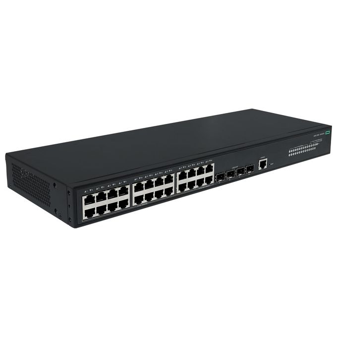HPE S6X69A Networking CW 2050 Switch 20 porte 10-100-1000BASE-T 4 porte Smart Rate 1-2.5GbE 4 porte SFP 1G-2.5G colore Nero